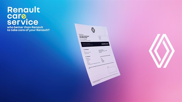 Sign up for Renault pre-paid service package